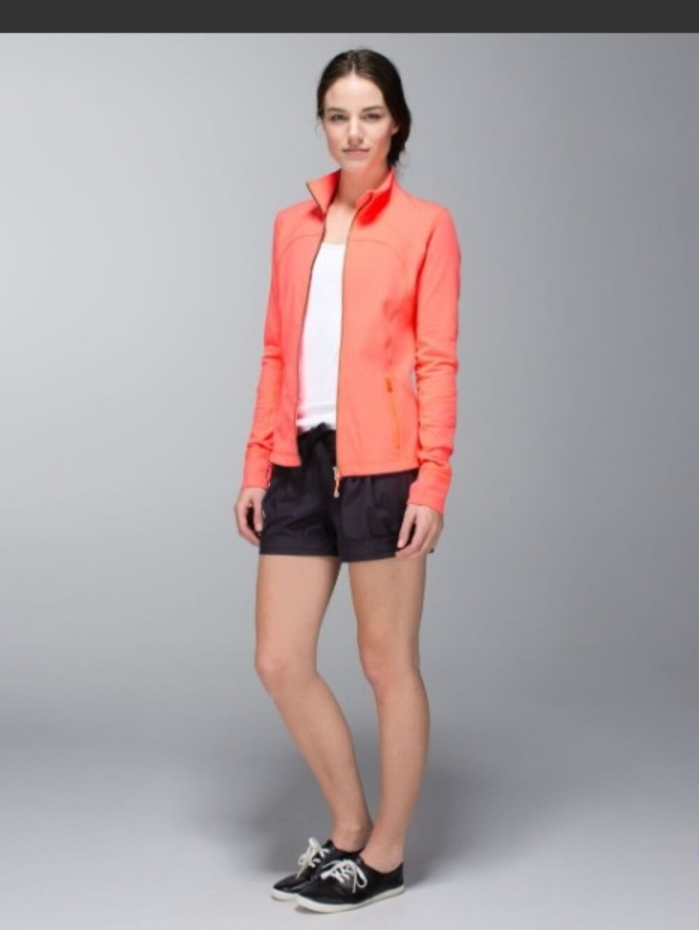 lululemon athletica Forme Jacket in Coral